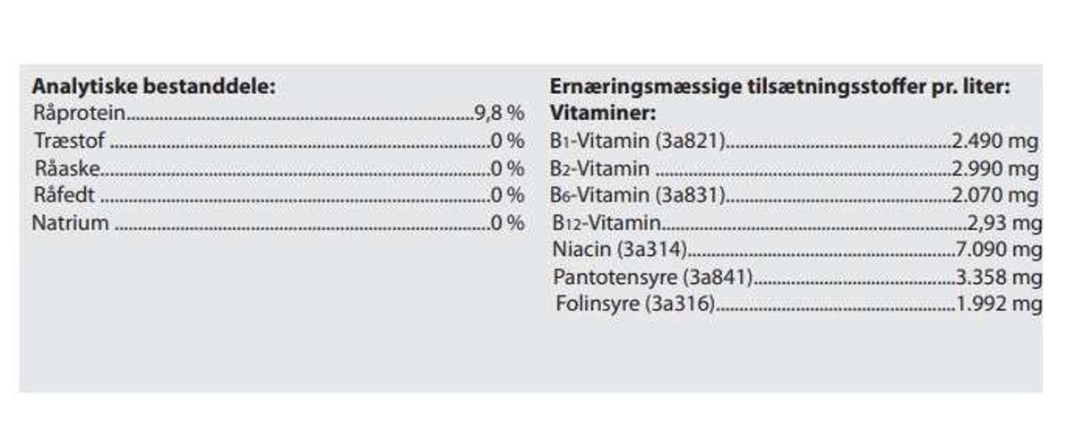 B-Plus vitaminer fra Brogården 1L