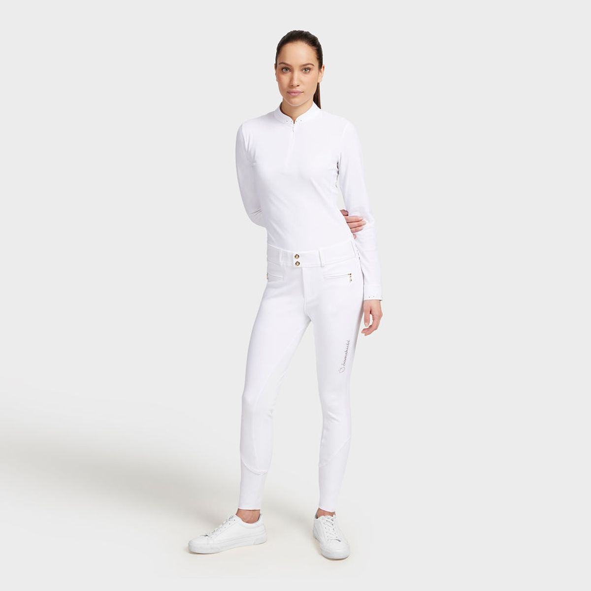 Samshield Claranova Crystal Fabric Full Grip Breeches FW24