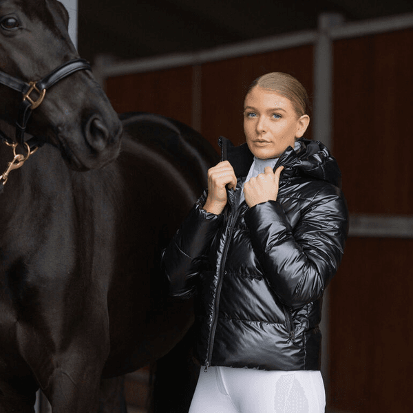 Hovedbilde KLMadison Ladies Metallic Riding Jacket Black