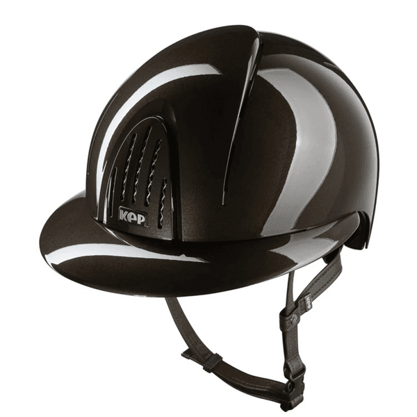 Hovedbilde KEP Smart Nova Metal Polish Polo peak ridehjelm