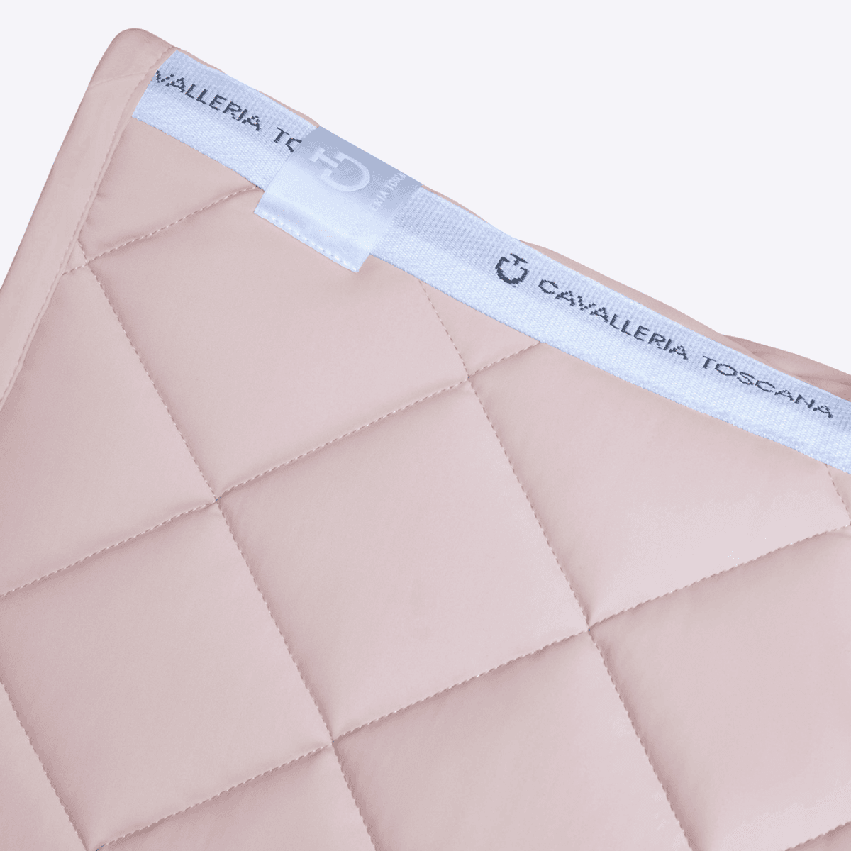 CT Diamond Quilted Jersey Dressage Saddle Pad - Violet Ice