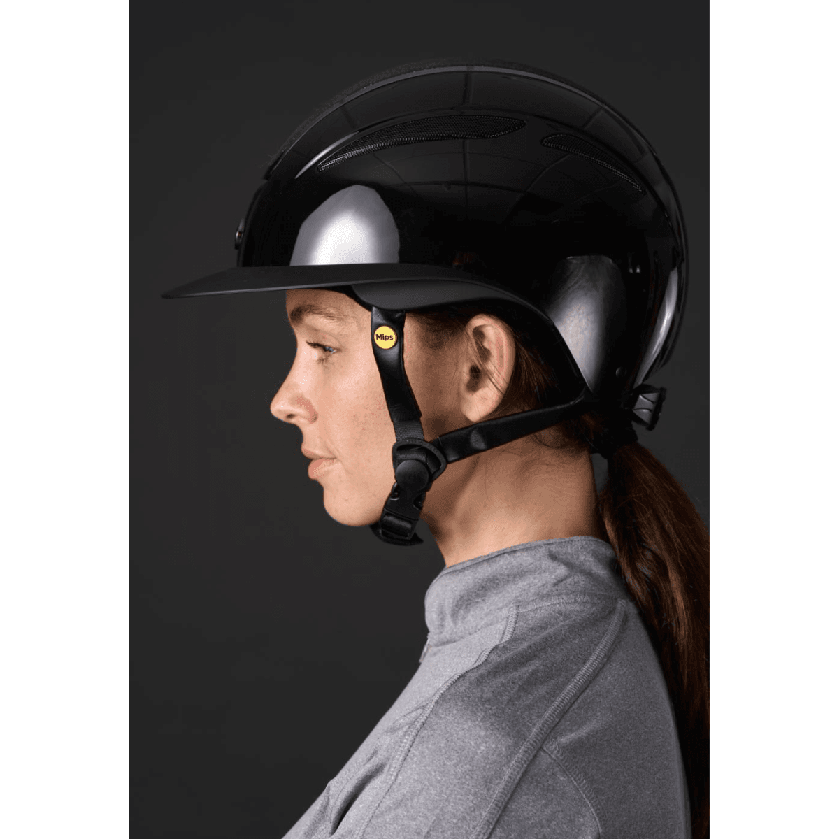 Equipage MIPS Guardian ridehjelm Glossy Glitter top