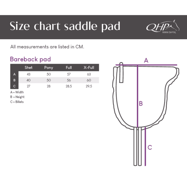 Hovedbilde Qhp Bareback Pad 