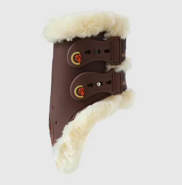 Bilde av Kentucky Sheepskin Fetlock Boots Elastic brown