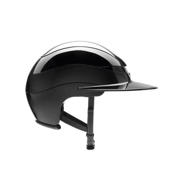 Hovedbilde XANTO - glossy black helmet with metallic logo ...