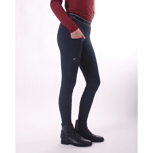 Hovedbilde QHP Riding tights Eden Junior full grip