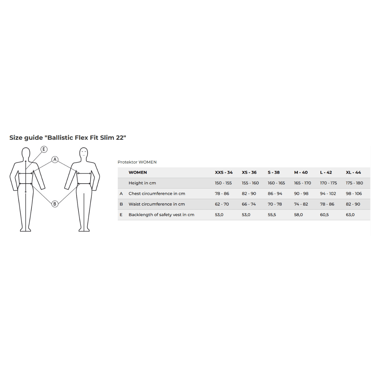 Komperdell Ballistic FlexFit Slim Back Protector