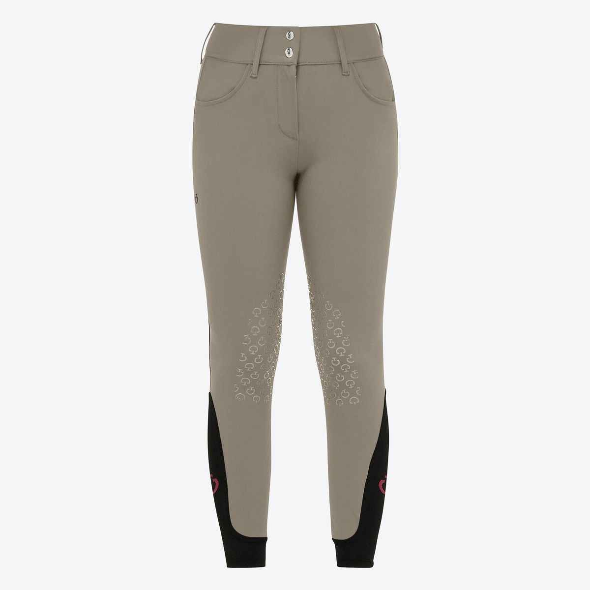 Cavalleria Toscana Women's knee grip jumping breeches - Beige